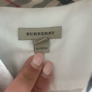 Kids Burberry shirt